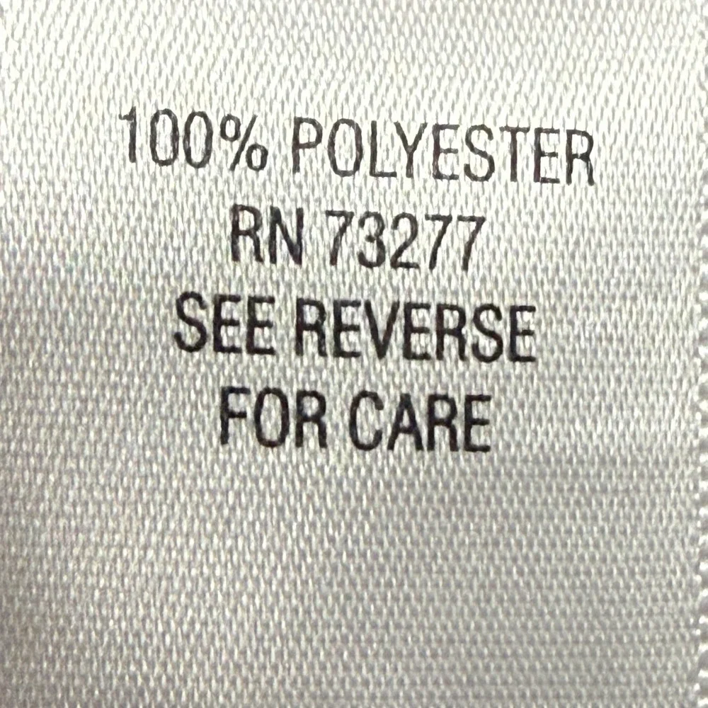 Croft & Barrow Top Shirt Womans 3X Red Black Floral Button Up 3/4 Sleeve Blouse - Picture 7 of 9
